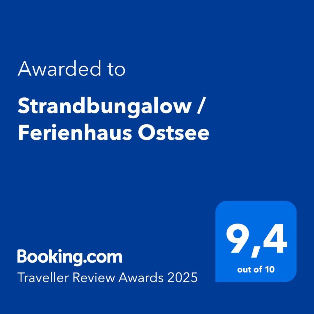 שרבאוץ Strandbungalow / Ferienhaus Ostsee מראה חיצוני תמונה